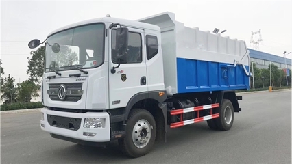 国五对接式垃圾车——东风D9垃圾车与15方压缩站垃圾车的专业解析